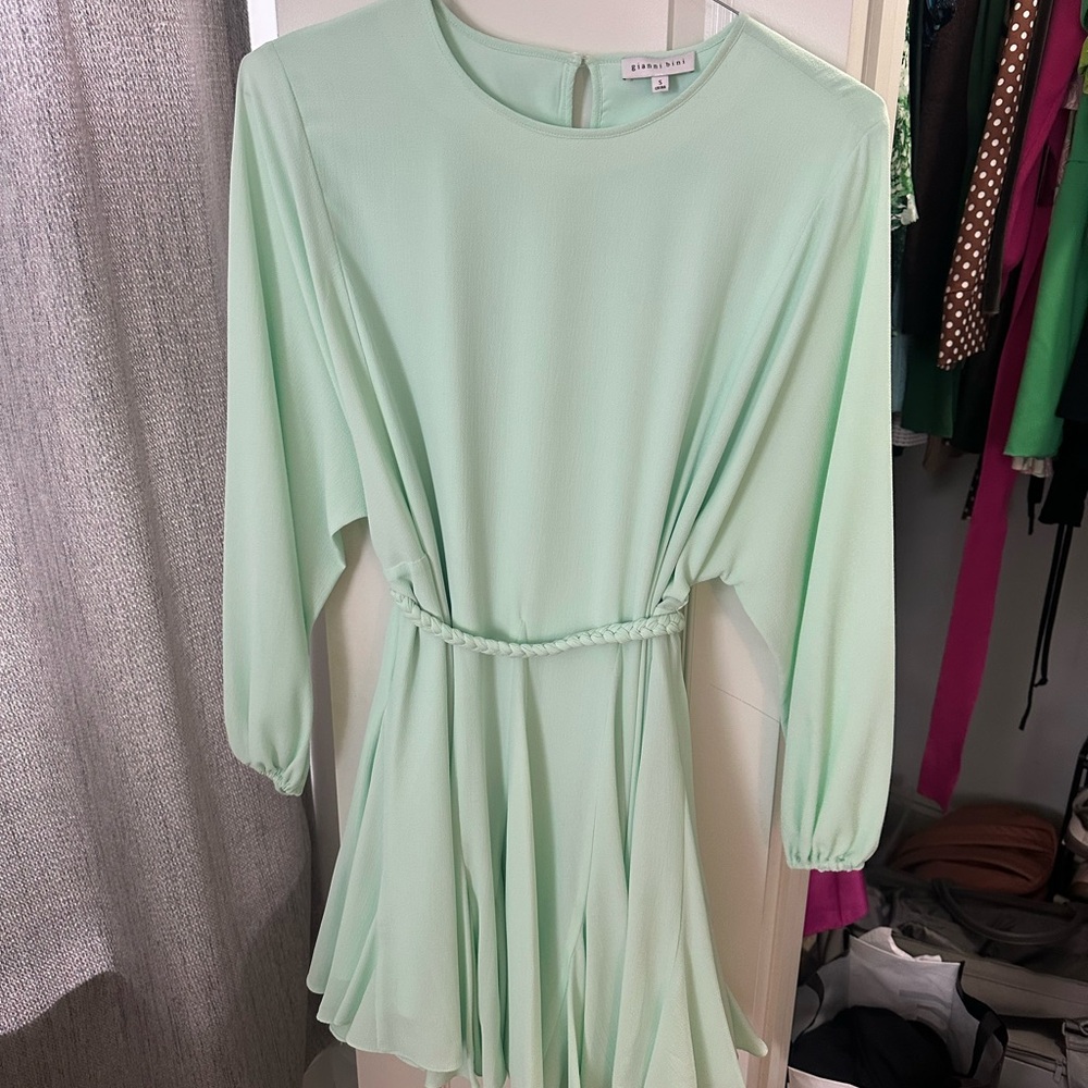 Gianni Bini Mint Green Mini Dress